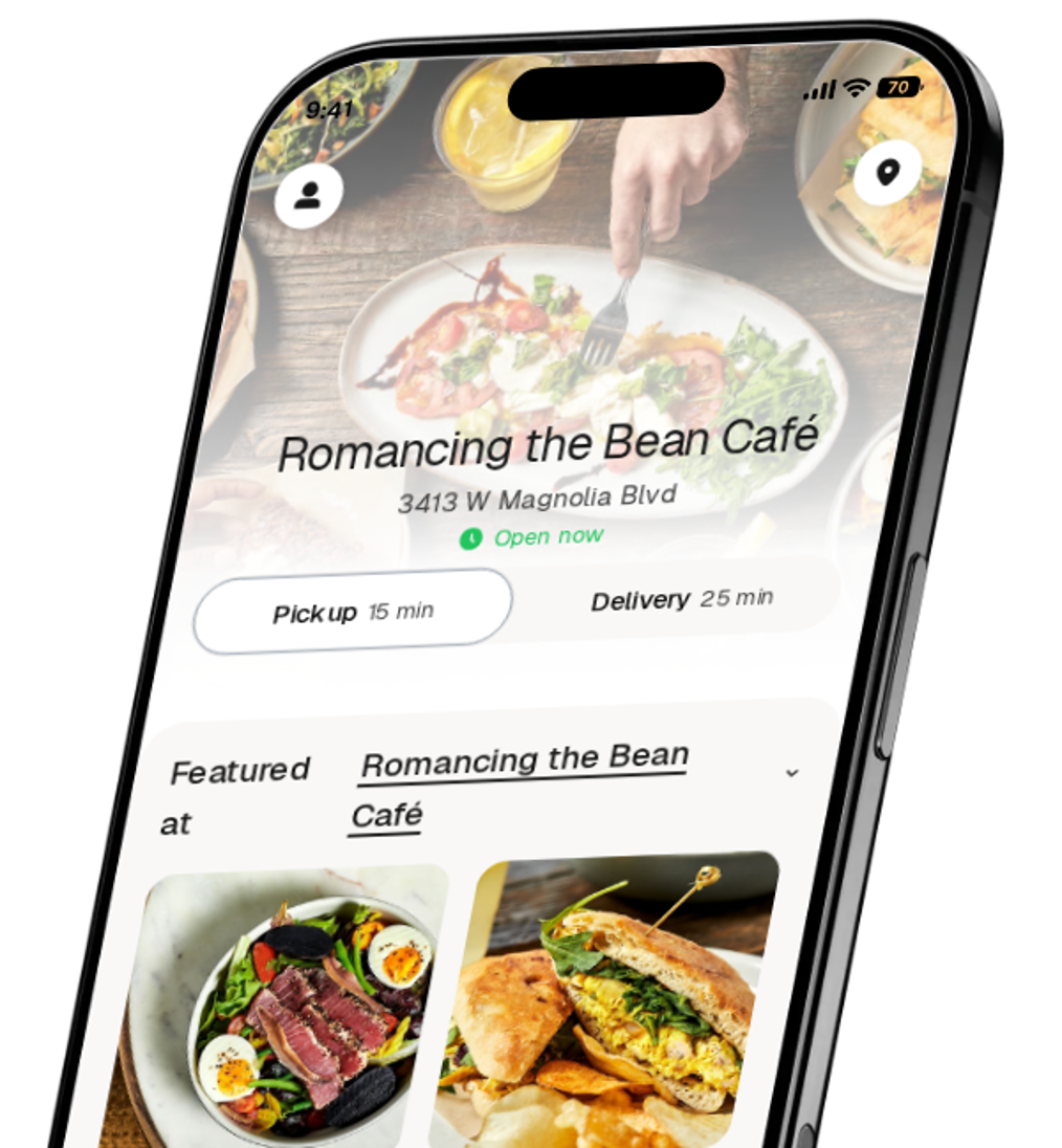 Romancing the Bean Café app preview